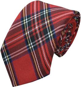 img 1 attached to Scottish Royal Stewart Tartan Tie