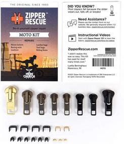 img 3 attached to США сделаны комплекты для ремонта молний Zipper Rescue - Оригинальный набор для ремонта молний с 1993 года (мото)