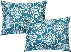 img 2 attached to 🛏️ Hailee 24 Piece Teal Queen Comforter Set with Complete Bed in a Bag, Sheet Set, and Window Treatment by Chic Home