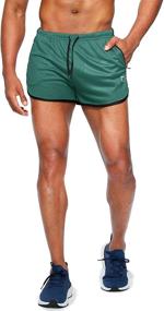 img 3 attached to Highly Comfortable G Gradual Men's Running Shorts with Quick Dry Technology, 3 Inch Length and Convenient Zipper Pockets