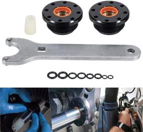 img 4 attached to 🛠️ E-Cowlboy HS5157 Front Mount Hydraulic Steering Cylinder Seal Kit with Pin Wrench for HC5340-HC5348, HC5358, HC5365, HC5375, HC5394, HC5445