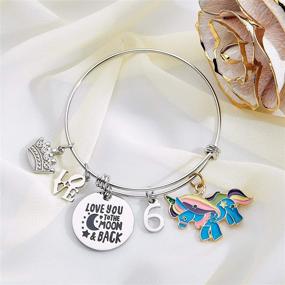 img 1 attached to NEWNOVE Birthday Bracelet for 🎁 Girls - Christmas Gift Jewelry for Granddaughters