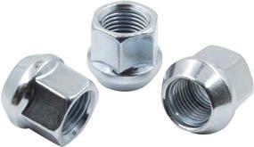 img 1 attached to 🔩 Set of 20 Zinc Finish Open-end Acorn Bulge Lug Nuts 19mm (3/4") Hex - Compatible with 7/16 Inch Studs