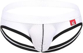 img 4 attached to FULLSCHARM Jockstrap Underwear Supporter Lightweight