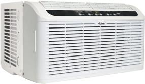 img 1 attached to Haier ESAQ406T 22-inch Window Air Conditioner Serenity Series with 6,000 BTU 115V W/ LED remote control in White