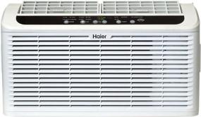 img 4 attached to Haier ESAQ406T 22-inch Window Air Conditioner Serenity Series with 6,000 BTU 115V W/ LED remote control in White