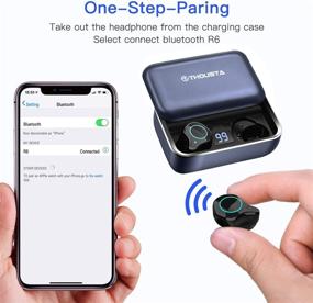 img 3 attached to 🎧 Wireless Earbuds Bluetooth 5.0 Headphone - TWS HI-FI Bass Stereo IPX7 Waterproof True Bluetooth Earphone with Mic and Charging Case - 120H Playtime - Sports Earbuds