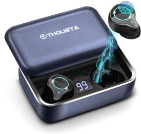 img 4 attached to 🎧 Wireless Earbuds Bluetooth 5.0 Headphone - TWS HI-FI Bass Stereo IPX7 Waterproof True Bluetooth Earphone with Mic and Charging Case - 120H Playtime - Sports Earbuds