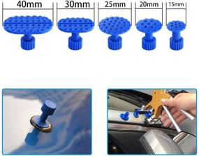 img 2 attached to JMgist 32pcs Paintless Dent Removal Tabs Set - Aluminium Glue Pulling Tabs for Dent Repairs, Auto Body Kits, Puller Tools