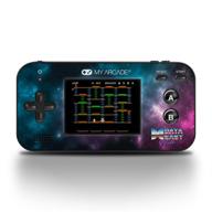 🎮 portable arcade gamer: classic electronic built-in logo