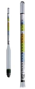 img 1 attached to Triple Scale Hydrometer - Optimal Home Brewing Hydrometer for Beer and Wine