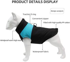 img 2 attached to 🐶 Stay Warm and Dry: SunteeLong Dog Jackets - The Ultimate Clod Weather Coat for Small, Medium, and Large Dogs