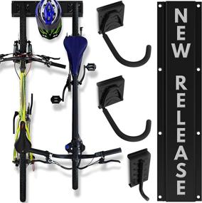 img 4 attached to 🚲 NEAT SPACE Garage Wall Mount Bike Rack - Ultimate Wall Bike Rack for Garage, Durable Garage Wall Mount Bike Hanger, Versatile Garage Bike Racks, Wall-Mounted Bike Hangers for Garage