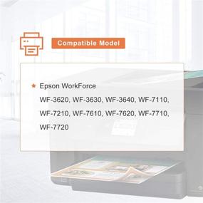 img 3 attached to 🖨️ High-Quality MYTONER Remanufactured Ink Cartridge Replacement for Epson 252 252XL - Compatible with Workforce WF-7620, WF-7710, WF-3640, WF-3630, WF-3620, WF-7610, WF-7110 - 5-Pack (Big-Black Cyan Magenta Yellow)