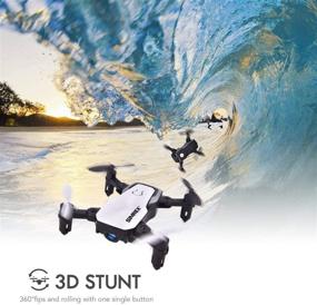 img 1 attached to 🚁 SIMREX X300C Mini Drone: Foldable Quadcopter with Altitude Hold, Headless Mode, 720P FPV Camera, and Easy Remote Control Fly - Ideal for Training (White)
