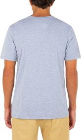 img 3 attached to Hurley Men's Everyday Slashed Tee Shirt - Clothing Apparel for Men