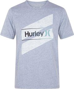 img 2 attached to Hurley Men's Everyday Slashed Tee Shirt - Clothing Apparel for Men