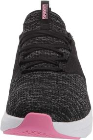 img 3 attached to Skechers Womens Elevate Sneaker Black