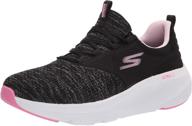 skechers womens elevate sneaker black logo