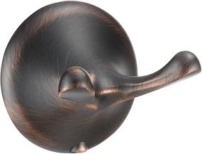 img 1 attached to 🔗 Hardware House H10-9239 Newport Collection Double Robe Hook: Elegant Oil Rubbed Bronze, Space-Saving Design