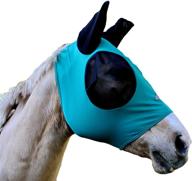 🐎 ultimate protection: shires stretch lycra horse fly mask - shielding your horse from fly and insect bites logo