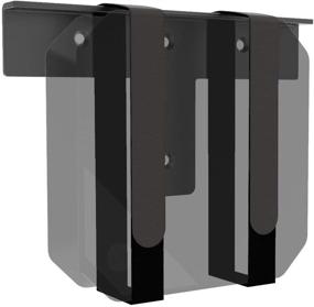 img 3 attached to 📺 WALI CBMS-B T-Shaped Metal Wall Mount Holder: Organize Your Streaming Devices, Cable Box, and Game Consoles Effortlessly!