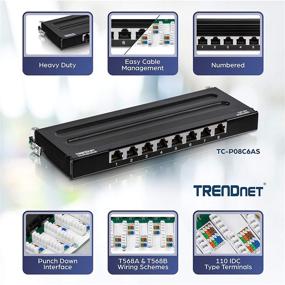 img 3 attached to 🔌 TRENDnet TC-P08C6AS: 10GBASE-T 1000BASE-T Compatible Ethernet Cable