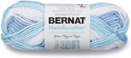 🧶 bernat handicrafter cotton stripes yarn, 1.5 oz, medium worsted weight, 100% cotton, tie dye stripes logo