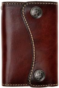 img 4 attached to 💼 ZLYC Genuine Leather Keychain Closure: Stylish Men's Wallet Accessories for Cards & Money Organizers