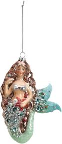 img 1 attached to Demdaco Enchanted Mermaid Ornament Inches