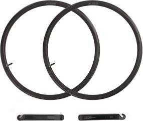 img 4 attached to 🚲 LotFancy 2 Pack 26 Inch Bike Tubes with Schrader Valve, 1.95/2.0/2.10/2.125 inch Bicycle Tube Combo, Includes 2 Nylon Plastic Tire Levers