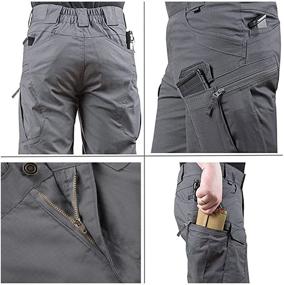 img 1 attached to YAXHWIV Tactical Waterproof Breathable Included Men's Clothing in Active