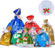 🎁 assorted christmas wrapping gift bags: the perfect present packaging solution logo