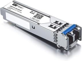 img 1 attached to 🔌 H!Fiber.com SFP Transceiver 1000BASE-LX/LH Single-Mode Gigabit Mini-GBIC Module Compatible with Netgear AGM732F (20km, 1310nm, Dual LC DOM), 2 Pack