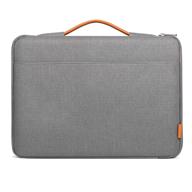 📱 inateck laptop sleeve case: 12.3" surface pro x/7/6/5/4/3, 13" macbook air 2020 2019 2018, macbook pro 2016-2020 - gray logo