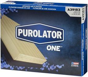 img 1 attached to Advanced Air Filter - PurolatorONE A39183: Boost Your Engine Performance