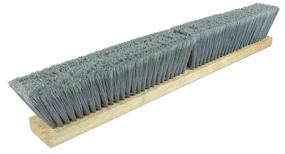 img 3 attached to 🧹 Weiler 44553 24" Block Size Contractor Fine Sweeping Broom - Efficient Hardwood Block Bristles for Effective Cleaning