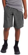 🩳 c9 champion boys' heather shorts with a 9-inch inseam - clothing logo