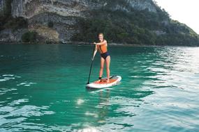 img 1 attached to 🏄 Hydro-Force Oceana Inflatable Stand Up Paddle Board by Bestway