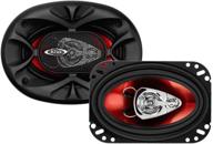 🔊 динамики автомобиля boss audio ch4630 мощностью 250 вт - полный диапазон, 3 пути, 4 x 6 дюймов, продаются парами с легкой установкой логотип