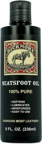 img 4 attached to 🔧 Bickmore 100% Pure Neatsfoot Oil 8 oz - Ultimate Leather Conditioner and Wood Finish - Ideal for Leather Boots, Shoes, Baseball Gloves, Saddles, Tack, and More