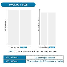 img 3 attached to Pieces Sublimation Transfer Sleeves Tumblers