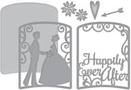 🌟 spellbinders shapeabilities layered happily ever after die - exquisite etched/wafer thin design logo