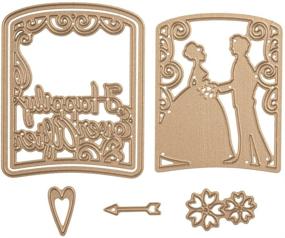 img 1 attached to 🌟 Spellbinders Shapeabilities Layered Happily Ever After Die - Exquisite Etched/Wafer Thin Design