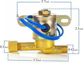 img 3 attached to 🔧 Aprilaire Valve 4040 Humidifier Solenoid - Compatible with Valve 400 500 600 700 220 224 - Replaces B2015-S85 B2017-S85 - 24V 2.3W 60Hz