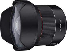 img 1 attached to Canon EF Full Frame Auto Focus Lens - Samyang 14mm F2.8 AF Wide Angle Lens