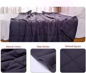 img 1 attached to Cooling Weighted Blankets Blanket Premium
