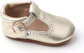 img 4 attached to Stylish and Durable: Liv Leo T Strap Oxford Leather Girls' Shoes – Perfect Blend of Fashion and Comfort
