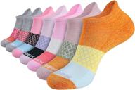 🧦 womens cushioned ankle socks 7-pack with tab: ideal athletic running socks logo