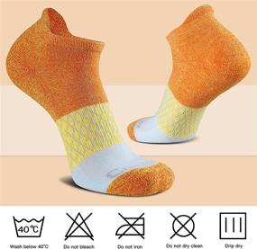 img 1 attached to 🧦 Womens Cushioned Ankle Socks 7-Pack with Tab: Ideal Athletic Running Socks